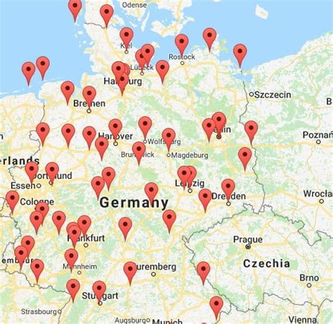 spielbanken deutschland karte